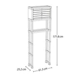 Organizador de Baño Rimax Blanco 61.5x171.8cm con Un Entrepaño y con Un Cajón