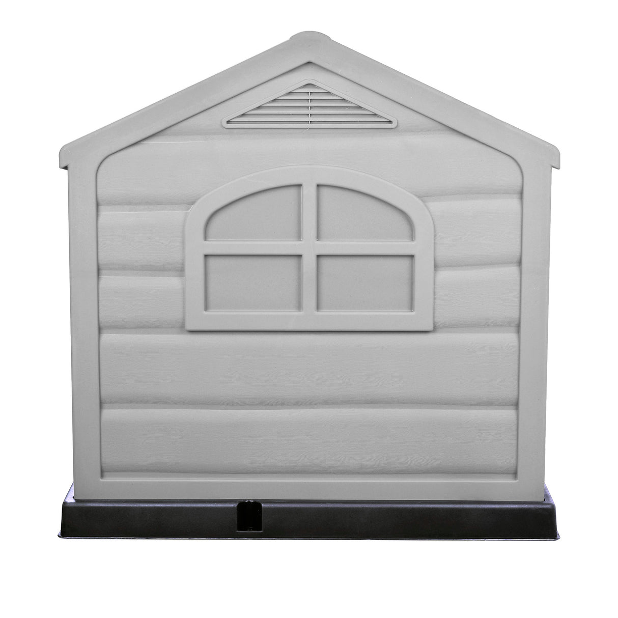 Casa para Perro Rimax Gris y Terracota 90x89cm para Perros Medianos y Grandes
