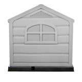 Casa para Perro Rimax Gris y Verde 90x89cm para Perros Medianos y Grandes