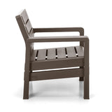 Sillón Rimax Barú Moca 74.6x74.6cm de Asiento Rectangular con Espaldar y Apoya Brazos