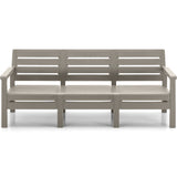 Sofá Rimax Barú Gris Cemento 192.4x74.6cm de Tres Puestos con Apoya Brazos
