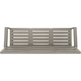 Sofá Rimax Barú Gris Cemento 192.4x74.6cm de Tres Puestos con Apoya Brazos