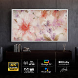 Televisor Challenger Google TV Blanco Mate 146.3x94cm Smart de 65" Pulgadas QLED 4K
