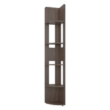 Estante Home E7 Milan 30x180.6cm Triangular con Cinco Compartimientos y Cuatro Entrepaños