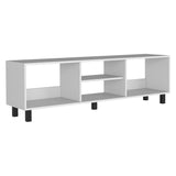 Rack de TV Tunez Plus Blanco 160x47.5cm para TV Hasta 70" Pulgadas con Cuatro Compartimientos