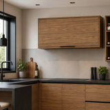 Mueble Superior de Cocina Borneo Natural 80x37cm con Un Entrepaño y con Un Puerta