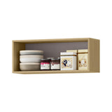 Mueble Superior de Cocina Barpu Almendra 80x31.5cm con Un Entrepaño y con Un Puerta