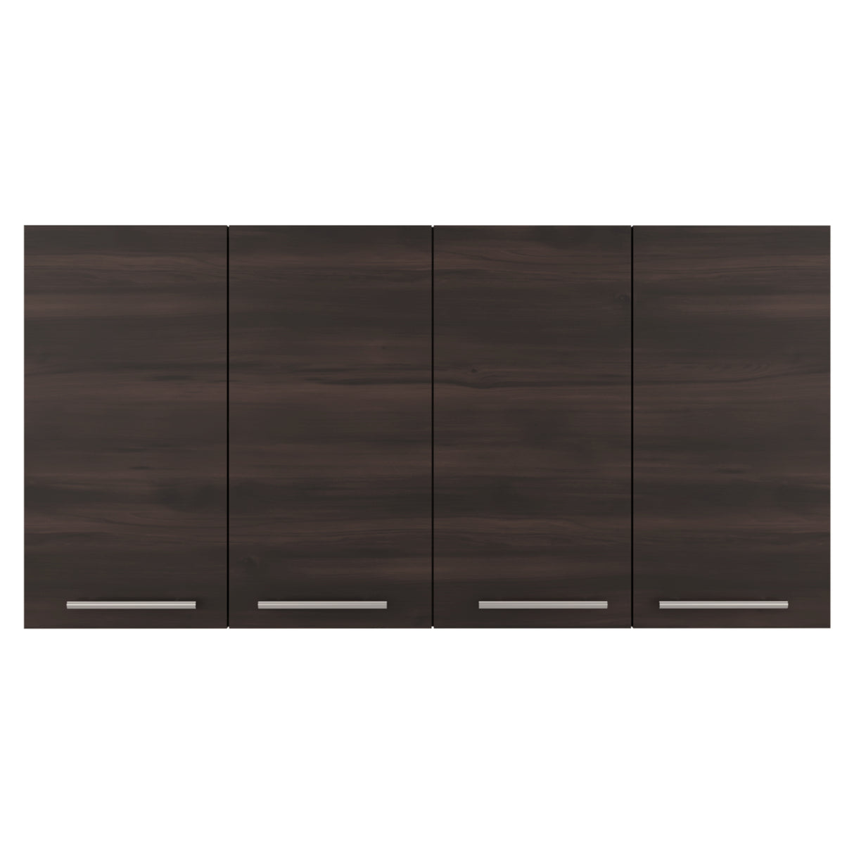 Mueble Superior de Cocina Superior Nogal 120x60cm con Un Entrepaño y con Cuatro Puertas