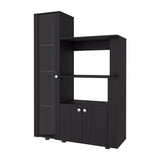 Alacena Aldan Wengue 96.2x142.5cm con Tres Puertas
