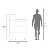Alacena Aldan Wengue 96.2x142.5cm con Tres Puertas