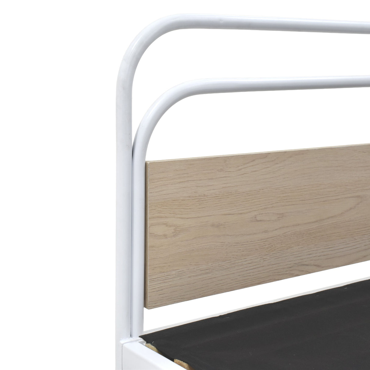 Cama Monterrey Blanco y Oasis 109x74cm para Colchón Sencillo 100 X 190 Cm con Cabecero