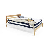 Cama Cincinnati Matiz Natural 146x77.5cm para Colchón Doble 140 X 190 Cm con Cabecero