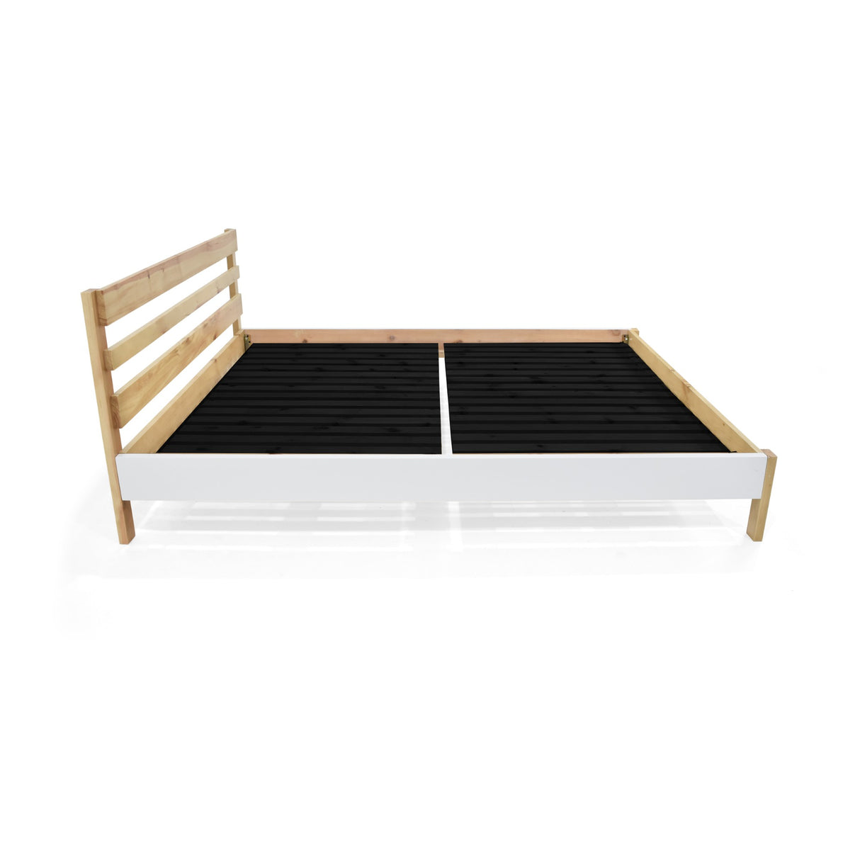 Cama Cincinnati Matiz Natural 166x77.5cm para Colchón Queen 160 X 190 Cm con Cabecero