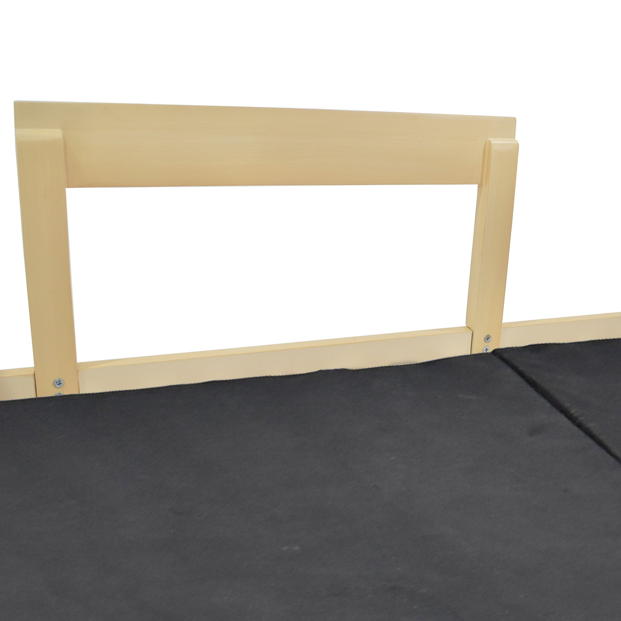 Cama Infantil Twist Blanco y Matiz Natural 108x160cm para Colchón Sencillo 100 X 190 Cm sin Cabecero