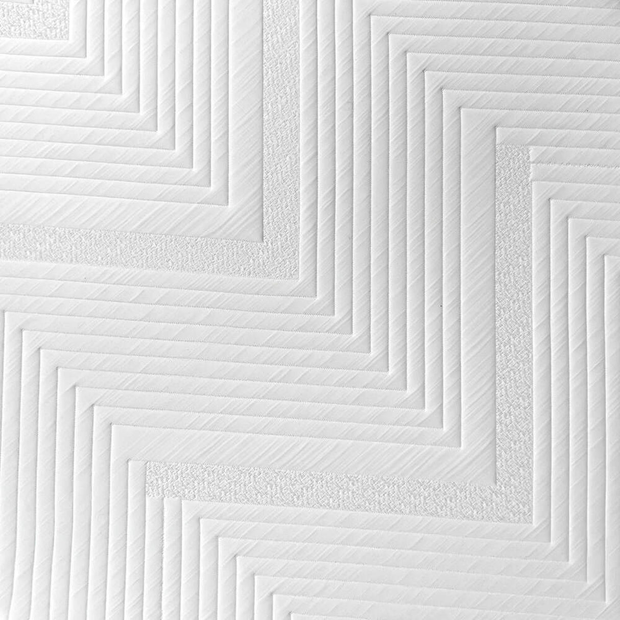 Combo Colchón Enrollado Gravity E18 Blanco Sencillo 100 X 190 Cm Ortopedico Firmeza Firme con Una Almohada Stellar Soft y Un Protector de Colchón