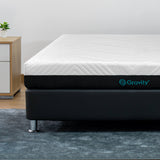 Colchón Enrollado Gravity E18 Blanco Doble 140 X 190 Cm Ortopedico Firmeza Firme