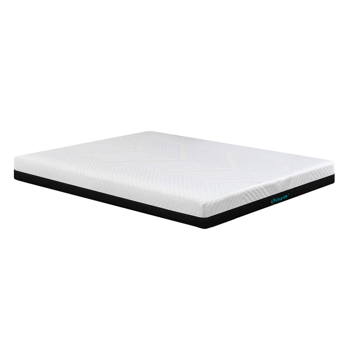 Combo Colchón Enrollado Gravity E18 Blanco Doble 140 X 190 Cm Ortopedico Firmeza Firme con Dos Almohadas Orbital Dream y Un Protector de Colchón