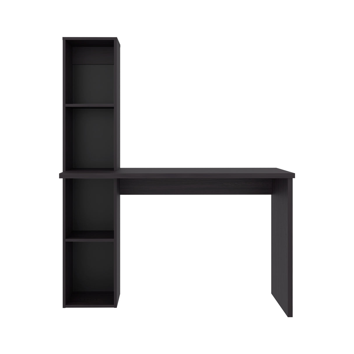 Escritorio con Biblioteca Aston Wengue 120.3x145.8cm Moderno