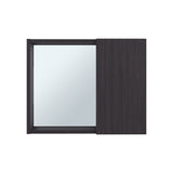 Gabinete de Baño Alessi Wengue 50.5x40.3cm con Una Puerta y con Espejo