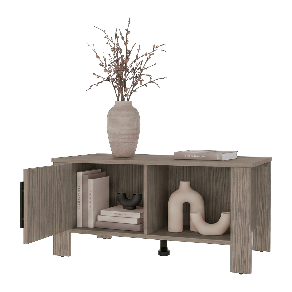 Mesa de Centro Freedom Positano 80x39cm Rectangular con Patas