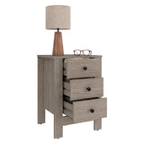 Mesa de Noche Freedom Positano 45.7x65cm con Tres Cajones