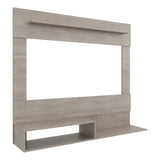 Centro de Entretenimiento Beijing Cannolo 140x120cm Flotante para TV Hasta 55" Pulgadas con Un Compartimiento