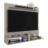 Centro de Entretenimiento Beijing Cannolo 140x120cm Flotante para TV Hasta 55" Pulgadas con Un Compartimiento