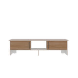 Rack de TV Dago Capri y Fresno 160x41.8cm para TV Hasta 65" Pulgadas con Un Compartimiento