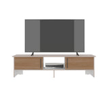 Rack de TV Dago Capri y Fresno 160x41.8cm para TV Hasta 65" Pulgadas con Un Compartimiento