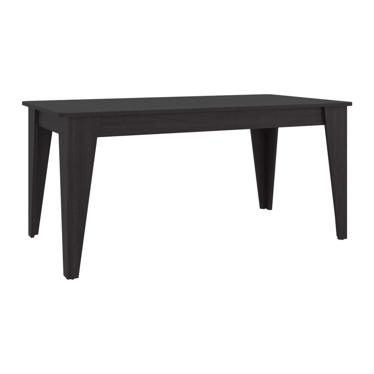 Mesa de Comedor Torino Wengue 160x74cm Rectangular de Cuatro Puestos sin Sillas
