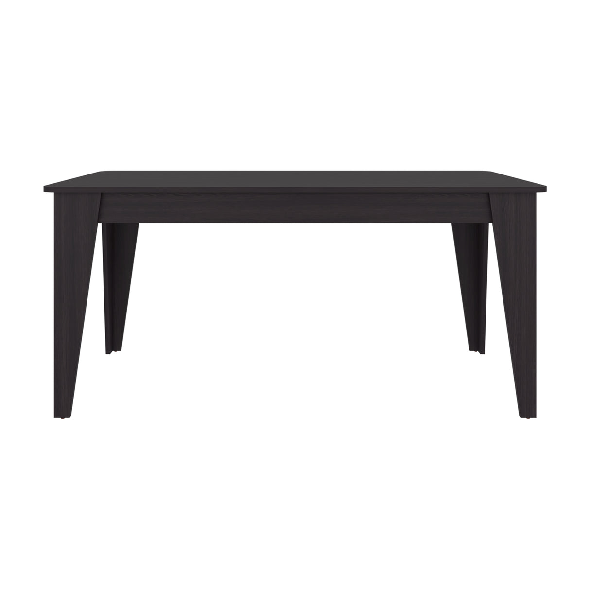 Mesa de Comedor Torino Wengue 160x74cm Rectangular de Cuatro Puestos sin Sillas