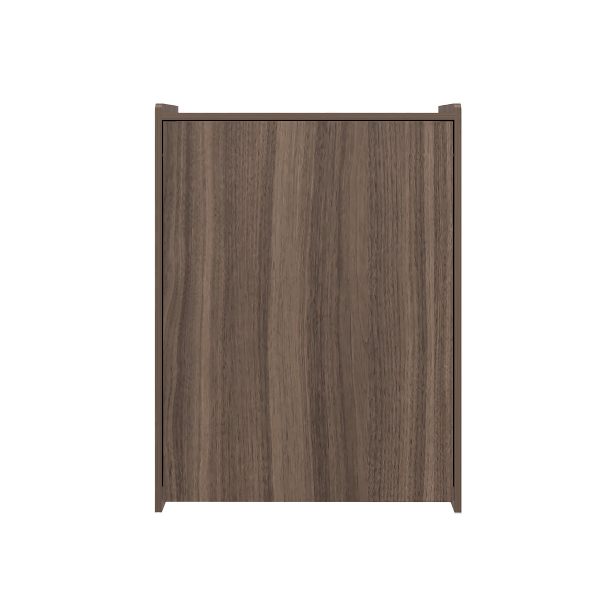 Escritorio Plegable Lesli Avellana 63.6x85.6cm con Organizador de Libros