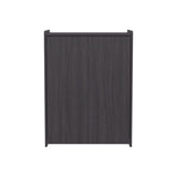 Escritorio Plegable Lesli Wengue 63.6x85.6cm con Organizador de Libros
