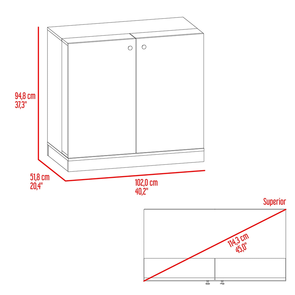 Bar Sintra Avellana 102x94.8cm con Un Cajón y con Doce Portabotellas