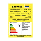 Nevera Haceb Frost Negro 55x143cm de 206 Litros