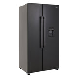 Nevecón Haceb Inverter Negro 91x177cm No Frost de 529 Litros con Dispensador de Agua y con Pantalla Digital