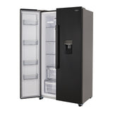 Nevecón Haceb Inverter Negro 91x177cm No Frost de 529 Litros con Dispensador de Agua y con Pantalla Digital