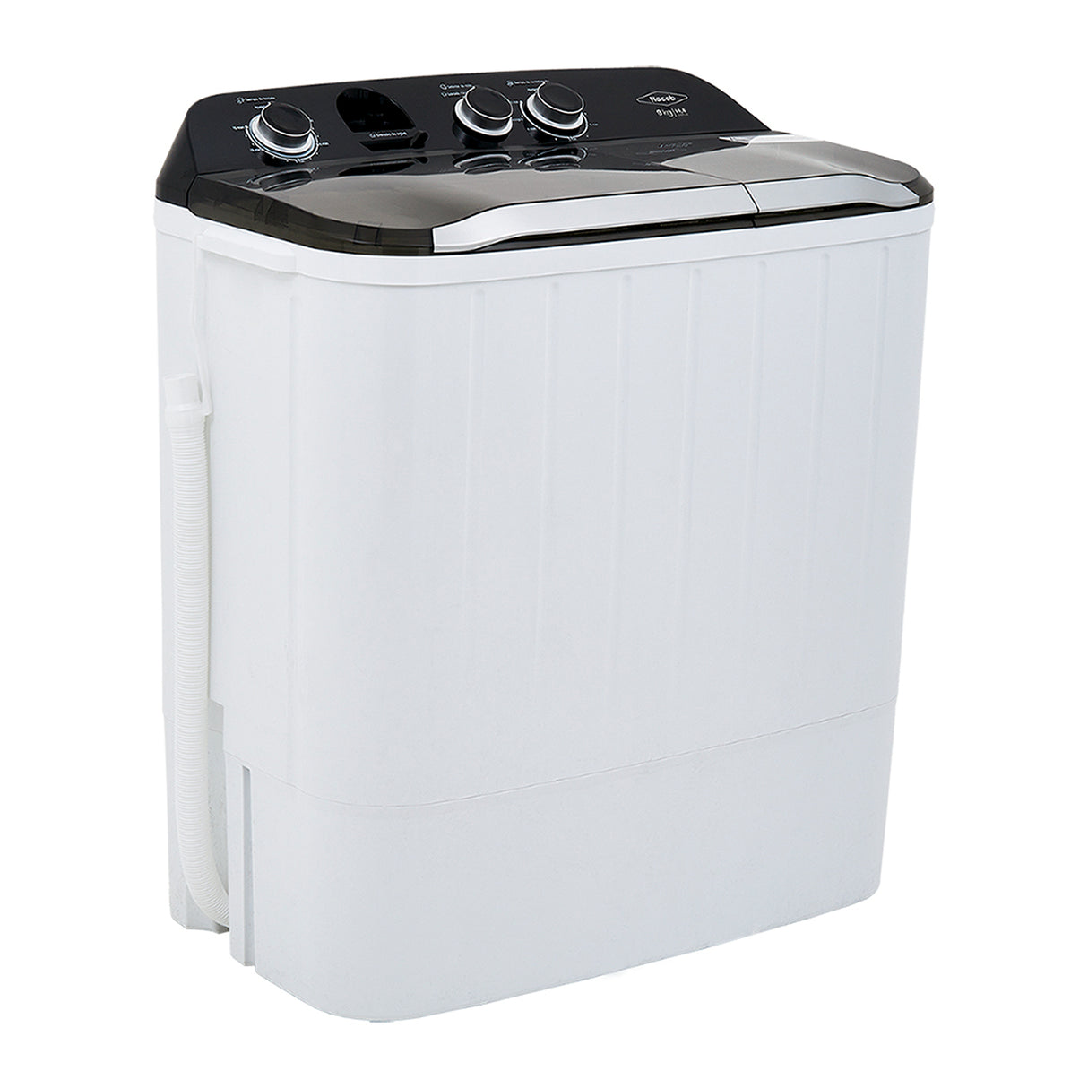 Lavadora Semiautomática Haceb Blanco 74.4x93.4cm para 9 Kilogramos con 1 Función Preconfiguradaa