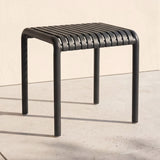 Mesa de Centro Parma Negro 45x48cm Cuadrado con Patas