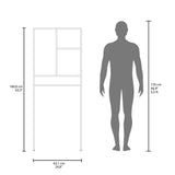 Ahorrador de Espacio para Baño Bath Avellana 63.1x160.8cm con Un Entrepaño