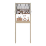 Ahorrador de Espacio para Baño Bath Cartagena y Blanco 63.1x160cm con Dos Entrepaños