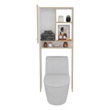 Ahorrador de Espacio para Baño Bath Cartagena y Blanco 63.1x160.8cm con Un Entrepaño
