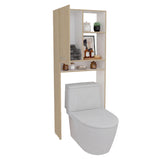 Ahorrador de Espacio para Baño Bath Cartagena y Blanco 63.1x160.8cm con Un Entrepaño