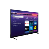 Televisor Smart Challenger Roku Negro 89.2x51.5cm de 40" Pulgadas Full HD con Wifi Integrado y con Bluetooth