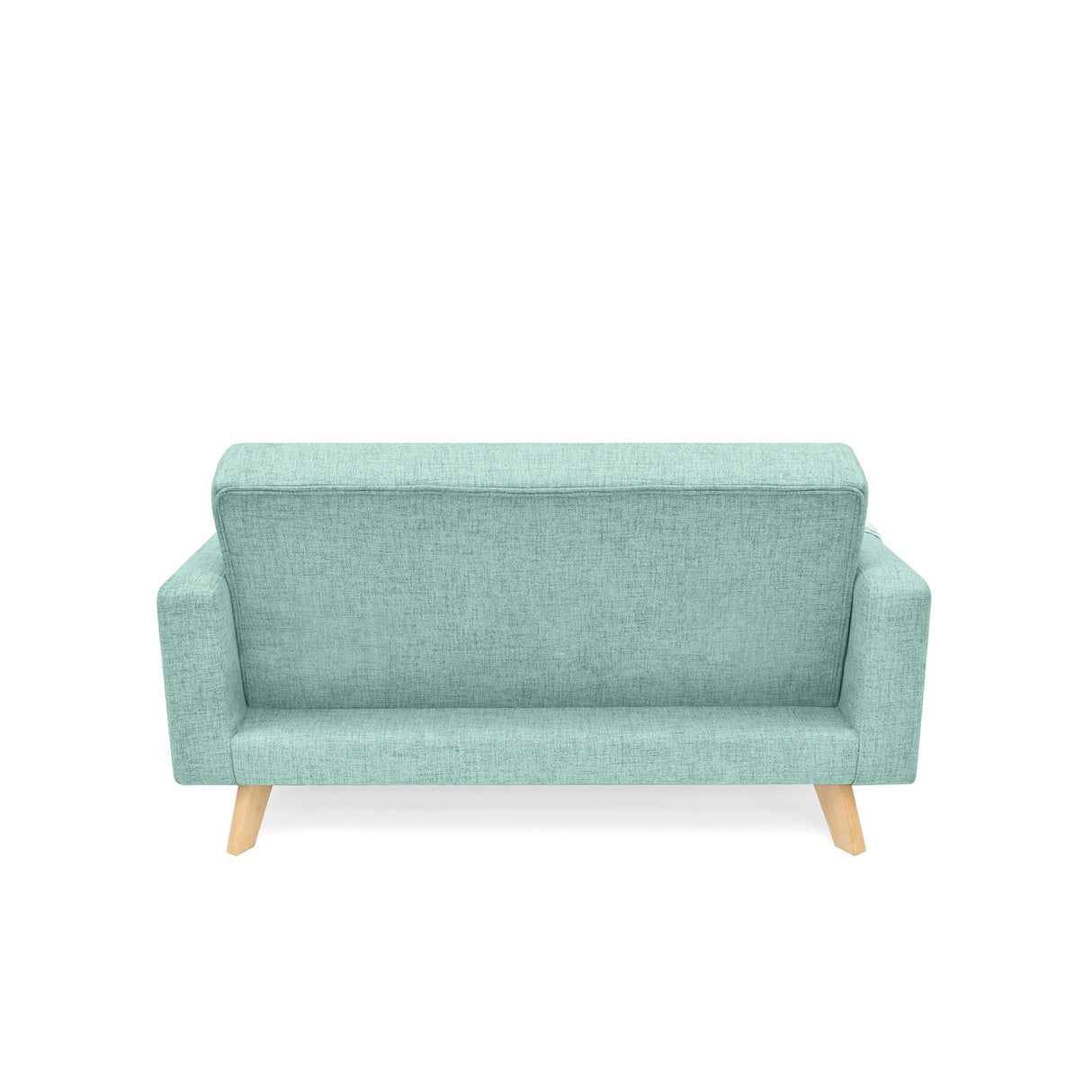 Sofá Barza Aqua Dicosta y Matiz Natural 150x82cm de Dos Puestos con Apoya Brazos