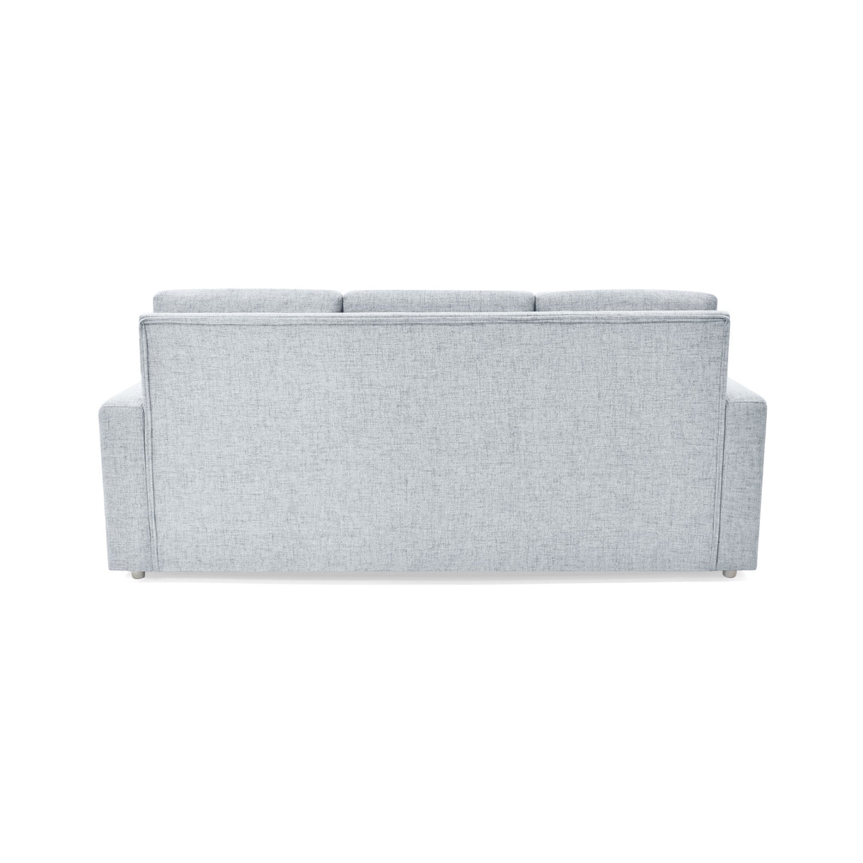 Sofá Bethel Acero Dicosta y Madera Cromo 207x95cm de Tres Puestos con Apoya Brazos