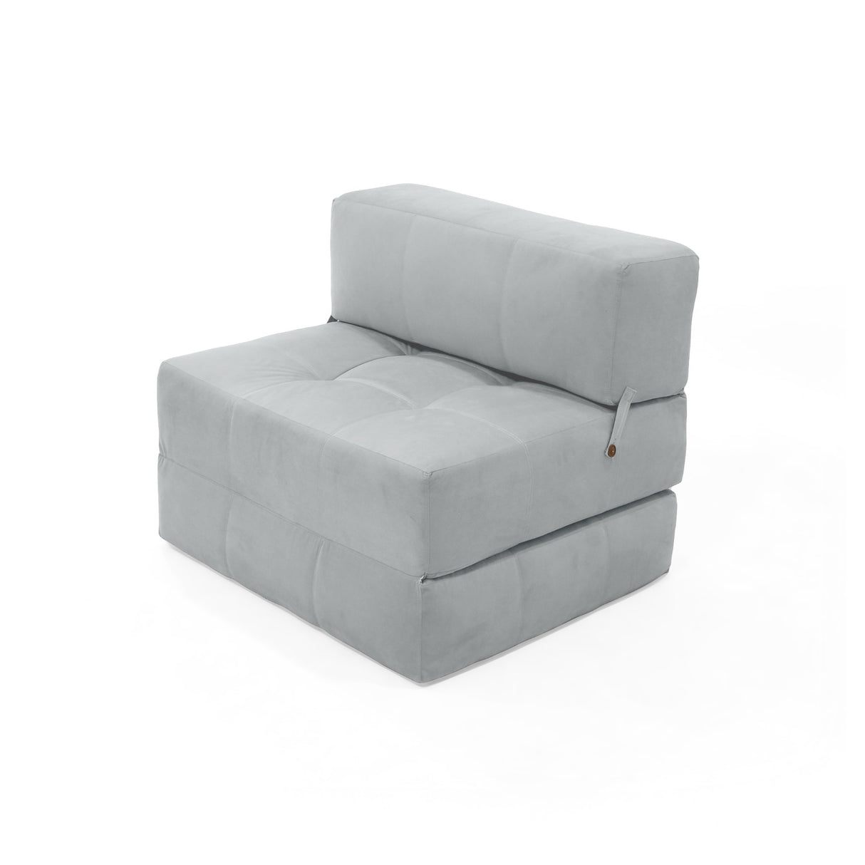 Sofá Cama Bosnia Plata Denver 102x78cm de Un Puesto sin Apoya Brazos