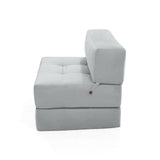 Sofá Cama Bosnia Plata Denver 102x78cm de Un Puesto sin Apoya Brazos
