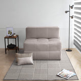 Sofá Cama Bosnia Taupe Denver 102x78cm de Un Puesto sin Apoya Brazos