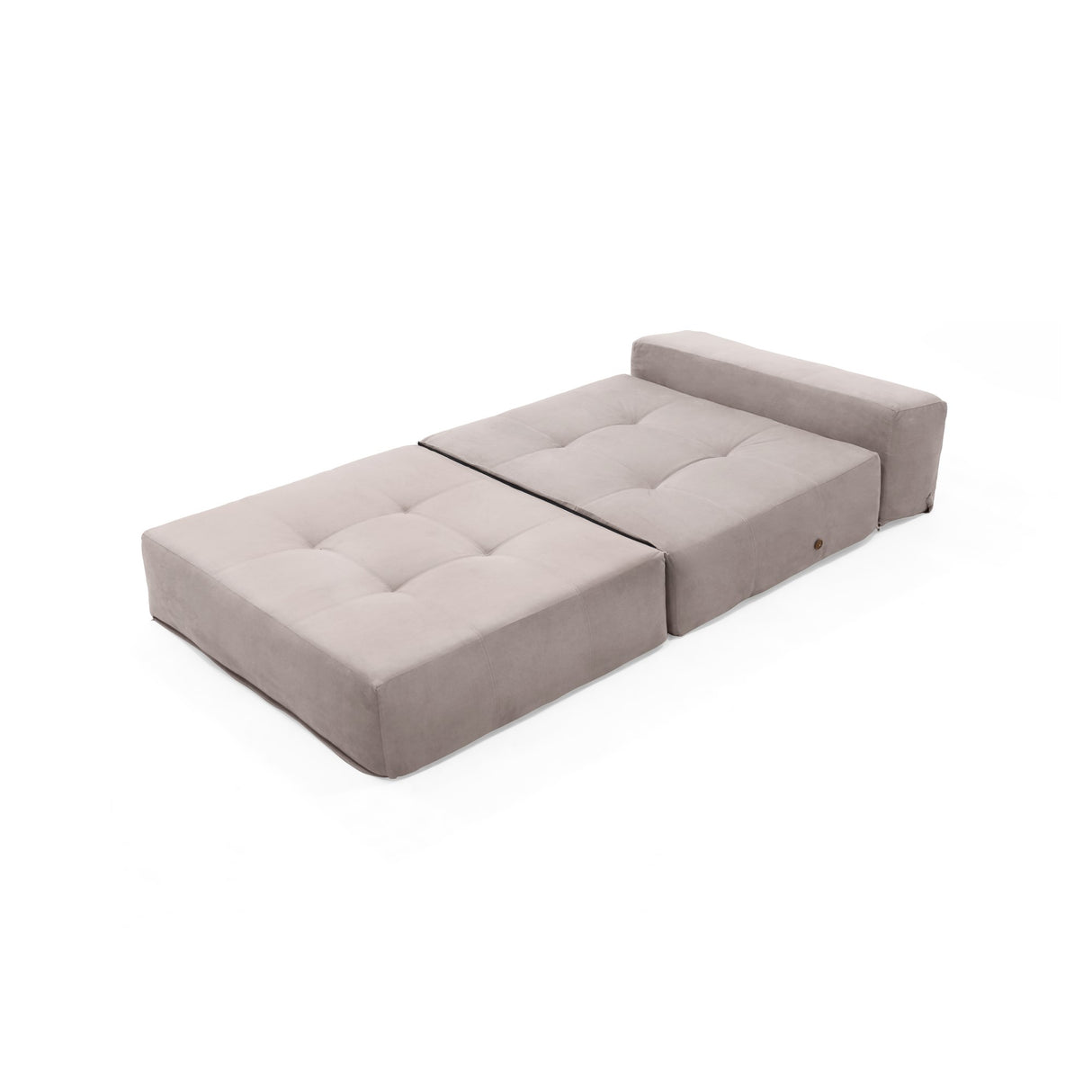 Sofá Cama Bosnia Taupe Denver 102x78cm de Un Puesto sin Apoya Brazos